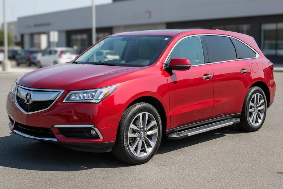 Acura MDX 2013–2020 Bočné nášľapy RedLine V1 (2 ks, hliník) Image