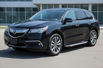 Acura MDX 2013–2020 Bočné nášľapy Duru (2 ks, hliník) fotografia 1