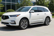 Acura MDX 2013–2020 Bočné prahy Maydos V1 (2 ks, hliník ↗ nehrdzavejúca oceľ) fotografia 1