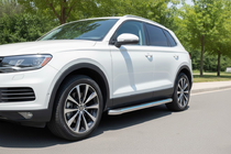 Acura MDX 2013–2020 Bočné prahy Maydos V2 (2 ks, hliník / nehrdzavejúca oceľ) fotografia 1