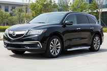 Acura MDX 2013–2020 Mevsim Grey bočné nášľapy (2 ks, hliník) fotografia 1