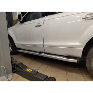 Mevsim Grey bočné nášľapy (2 ks, hliník) Audi Q7 2005–2015 fotografia 2