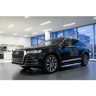 Mevsim Grey bočné nášľapy (2 ks, hliník) Audi Q7 2015–2026 fotografia 1