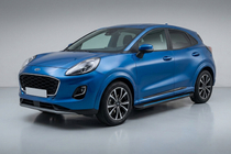 Ford Puma 2019– Bočné nášľapy Maya Blue (2 ks, hliník) fotografia 1