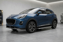 Ford Puma 2019– Bočné nášľapy BlackLine (2 ks, hliník) fotografia 1
