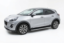 Ford Puma 2019– Bočné nášľapy Fullmond (2 ks, hliník) fotografia 1