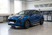 Ford Puma 2019– Bočné nášľapy Sunrise (2 ks, hliník) fotografia 1