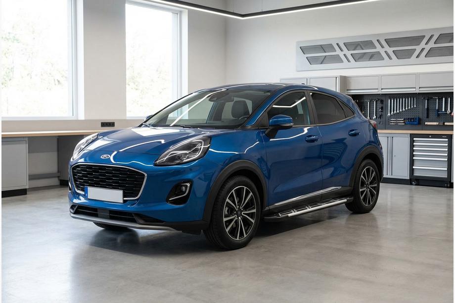 Ford Puma 2019– Bočné nášľapy Sunrise (2 ks, hliník) Image
