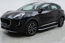 Ford Puma 2019– Bočné prahy Tayga Grey (2 ks, hliník) fotografia 1