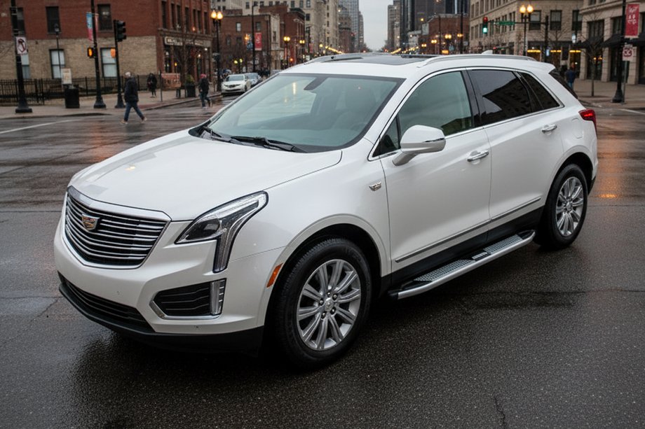 Cadillac XT5 2016– Mevsim Grey bočné nášľapy (2 ks, hliník) Image