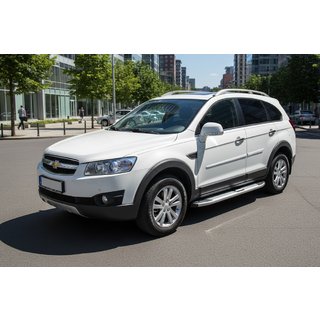 Mevsim Grey bočné nášľapy (2 ks, hliník) Chevrolet Captiva 2006–2019 fotografia 1
