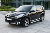 Citroen C-Crosser 2007–2013 Mevsim Grey bočné nášľapy (2 ks, hliník) fotografia 1
