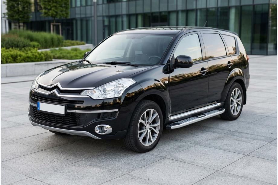 Citroen C-Crosser 2007–2013 Mevsim Grey bočné nášľapy (2 ks, hliník) Image