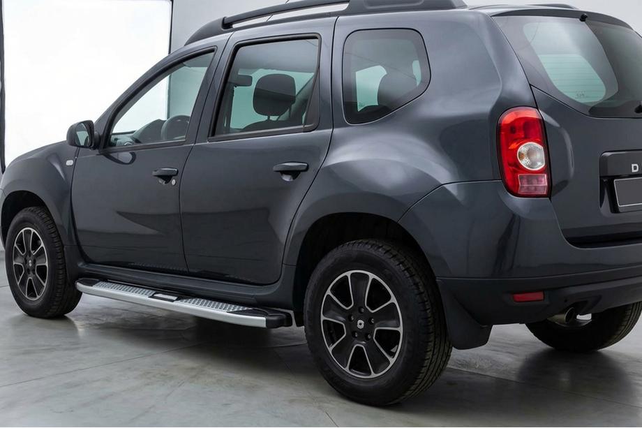 Dacia Duster 2008–2018 Mevsim Grey bočné nášľapy (2 ks, hliník) Image