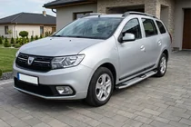 Dacia Logan MCV 2013–2020 Mevsim Grey bočné nášľapy (2 ks, hliník) fotografia 1