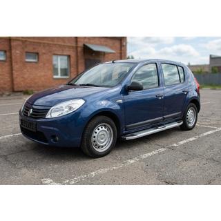 Mevsim Grey bočné nášľapy (2 ks, hliník) Dacia Sandero 2007–2013 fotografia 1