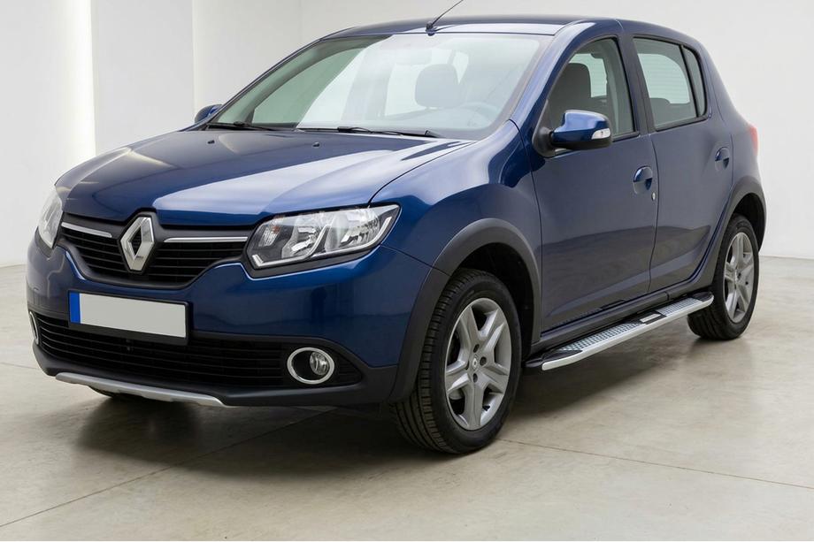 Dacia Sandero 2013–2020 Mevsim Grey bočné nášľapy (2 ks, hliník) Image
