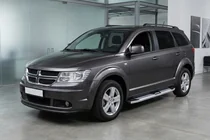 Dodge Journey 2008–2020 Mevsim Grey bočné nášľapy (2 ks, hliník) fotografia 1