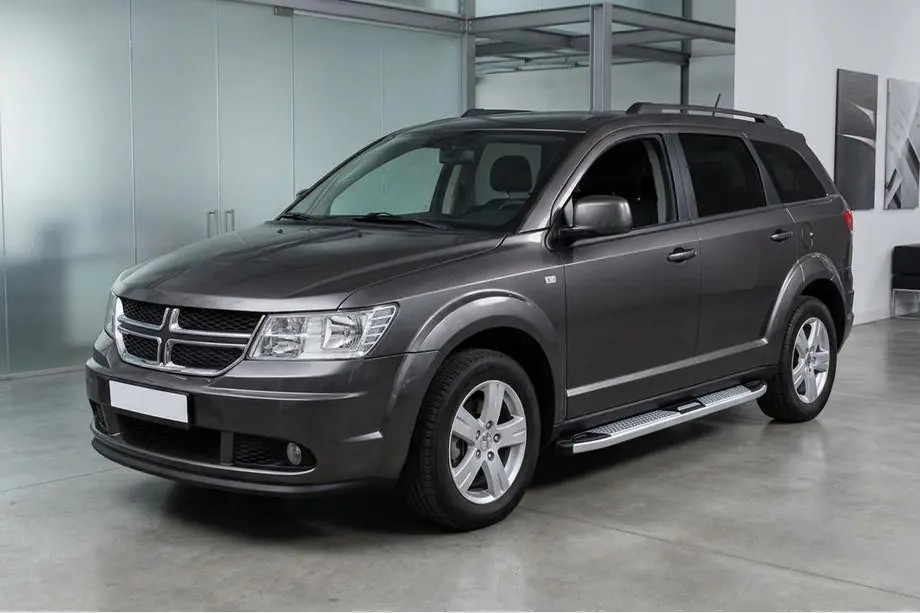 Dodge Journey 2008–2020 Mevsim Grey bočné nášľapy (2 ks, hliník) Image