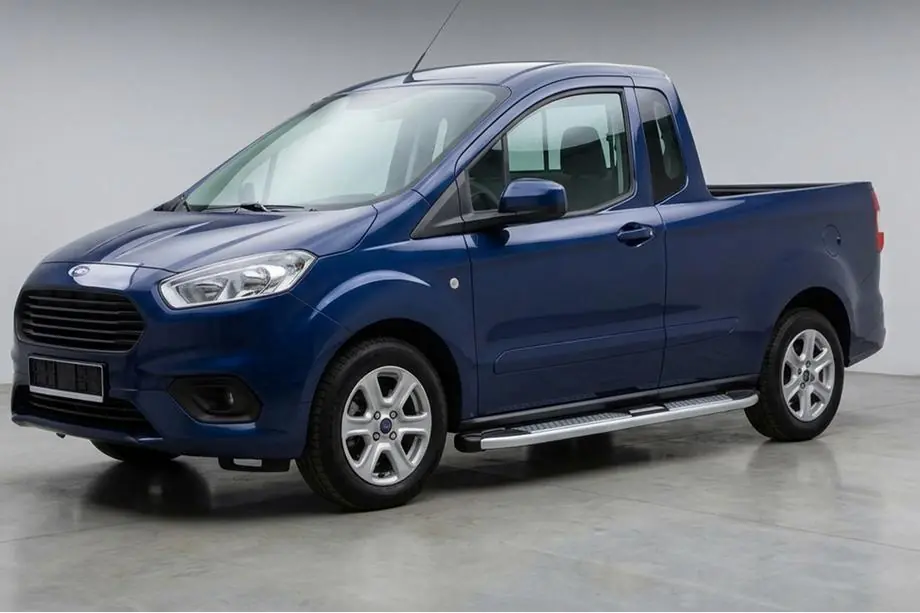 Ford Courier 2014–2023 Mevsim Grey bočné nášľapy (2 ks, hliník) Image