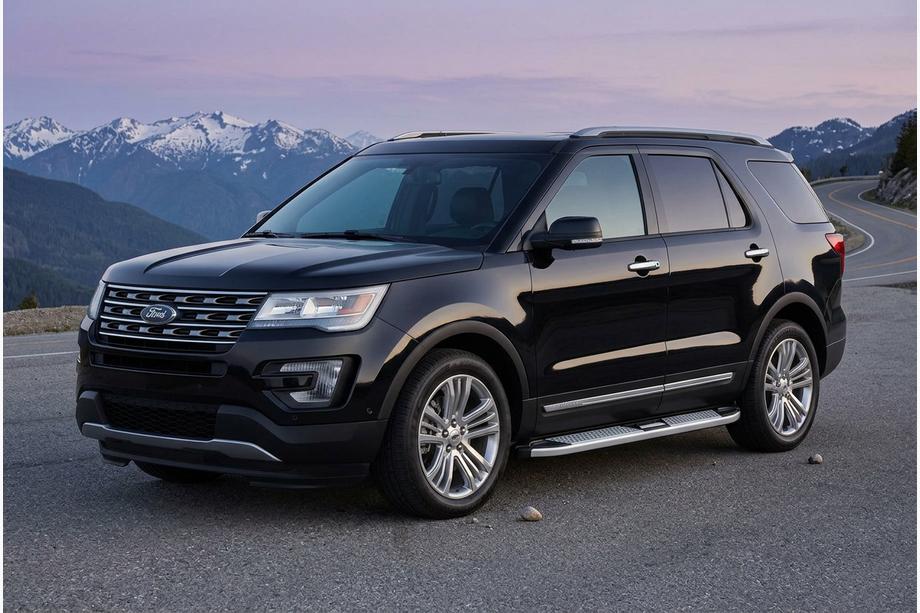 Ford Explorer 2011–2019 Mevsim Grey bočné nášľapy (2 ks, hliník) Image