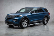 Ford Explorer 2019– Mevsim Grey bočné nášľapy (2 ks, hliník) fotografia 1
