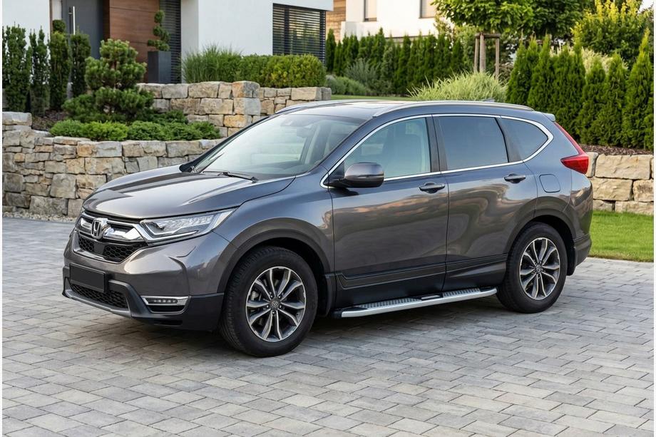 Honda CRV 2017–2022 Mevsim Grey bočné nášľapy (2 ks, hliník) Fotografia 1