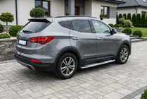 Hyundai Santa Fe 3 2012–2018 Mevsim Grey bočné nášľapy (2 ks, hliník) fotografia 1