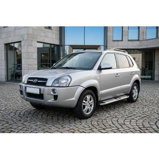 Mevsim Grey bočné nášľapy (2 ks, hliník) Hyundai Tucson JM 2004– fotografia 1