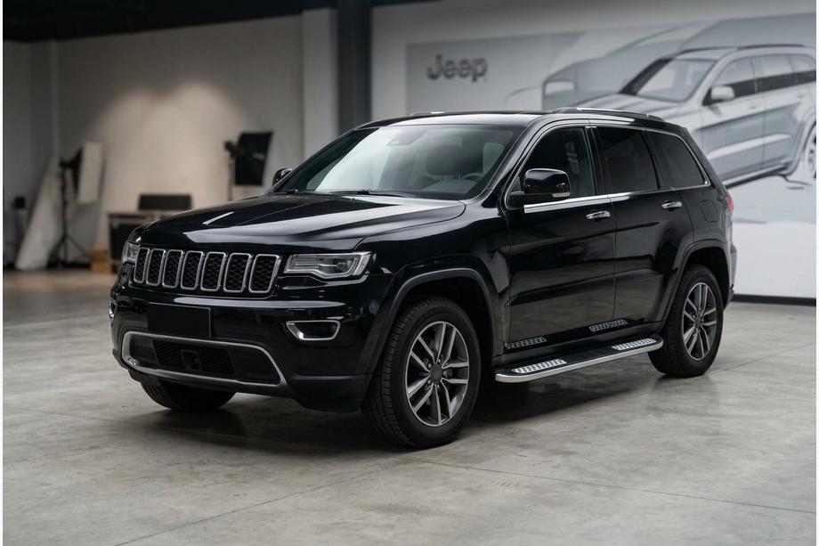 Jeep Grand Cherokee WK2 2010–2021 Mevsim Grey bočné nášľapy (2 ks, hliník) Image