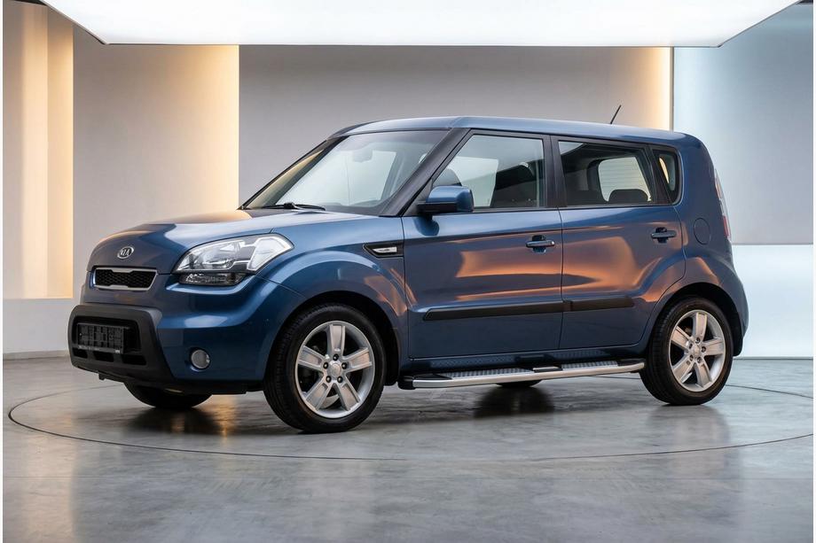 Kia Soul I 2008–2013 Mevsim Grey bočné nášľapy (2 ks, hliník) Image