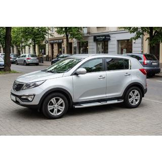 Mevsim Grey bočné nášľapy (2 ks, hliník) Kia Sportage 2010–2015 fotografia 1