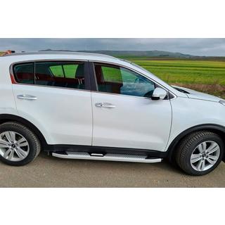 Mevsim Grey bočné nášľapy (2 ks, hliník) Kia Sportage 2015–2021 fotografia 3