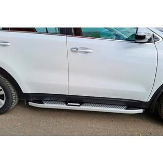 Mevsim Grey bočné nášľapy (2 ks, hliník) Kia Sportage 2015–2021 fotografia 1