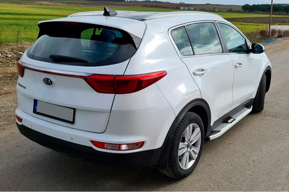 Kia Sportage 2015–2021 Mevsim Grey bočné nášľapy (2 ks, hliník) Fotografia 5