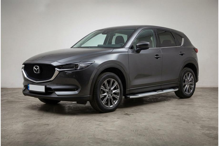 Mazda CX-5 2017–2025 Mevsim Grey bočné nášľapy (2 ks, hliník) Image
