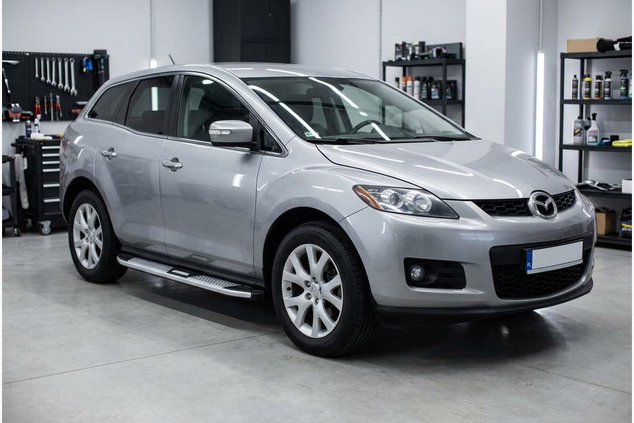 Mazda CX-7 2006–2012 Mevsim Grey bočné nášľapy (2 ks, hliník) Image