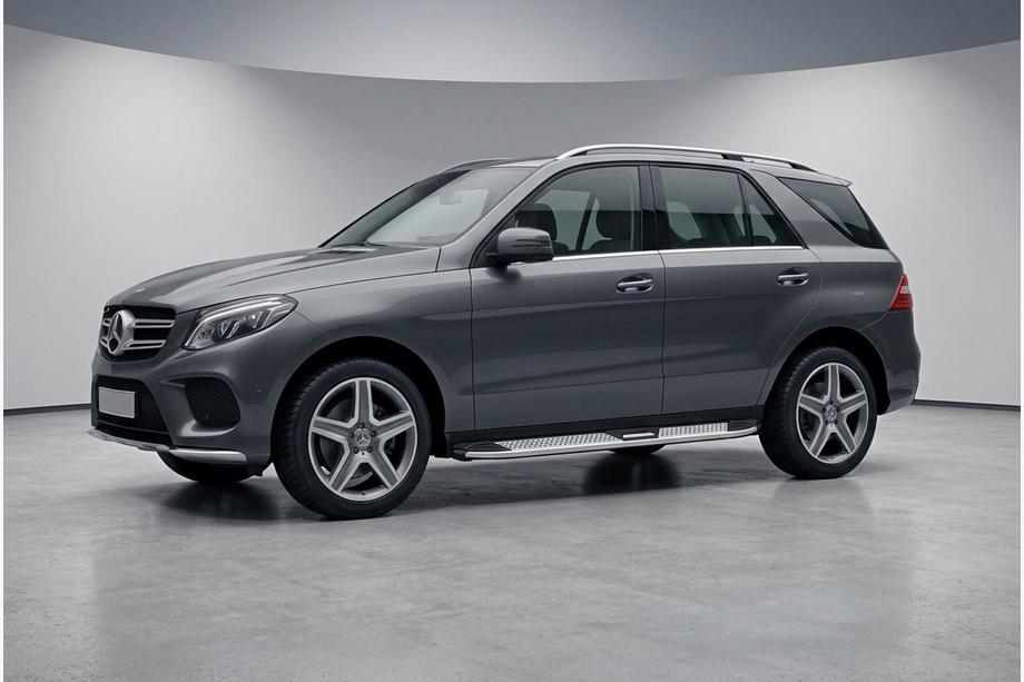 Mercedes GLE/ML class W166 2011–2018 Mevsim Grey bočné nášľapy (2 ks, hliník) Fotografia 1