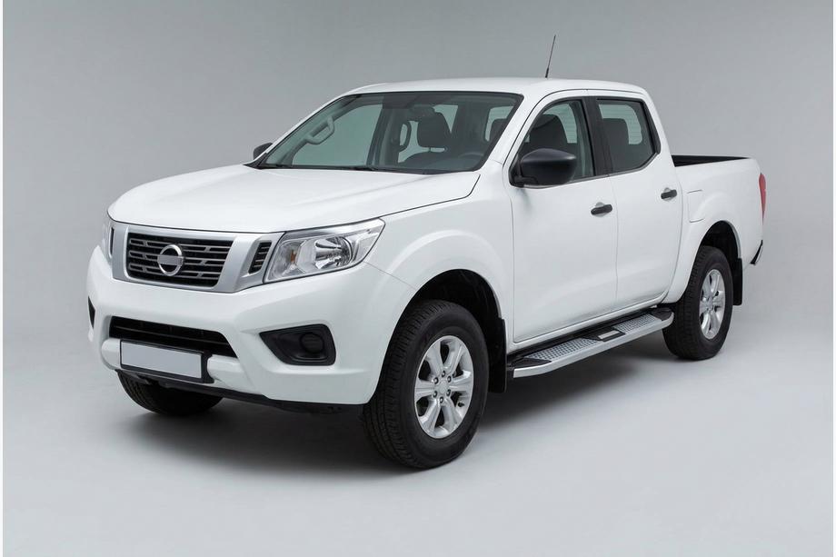 Nissan Navara/NP300 2016– Mevsim Grey bočné nášľapy (2 ks, hliník) Image