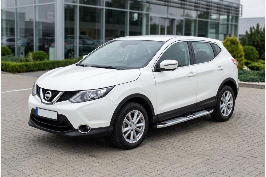 Nissan Qashqai 2014–2021 Mevsim Grey bočné nášľapy (2 ks, hliník) Image