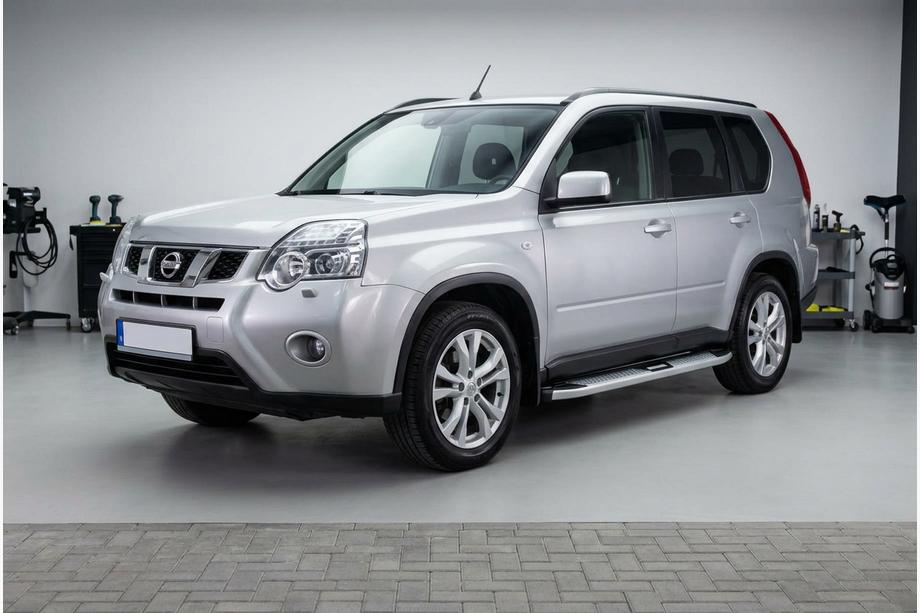 Nissan X-trail T31 2007–2014 Mevsim Grey bočné nášľapy (2 ks, hliník) Fotografia 1