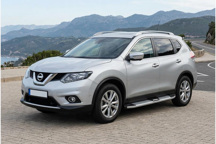 Nissan X-trail T32/Rogue 2014–2021 Mevsim Grey bočné nášľapy (2 ks, hliník) Image