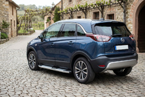 Opel Crossland X 2017–2024 Mevsim Grey bočné nášľapy (2 ks, hliník) fotografia 1