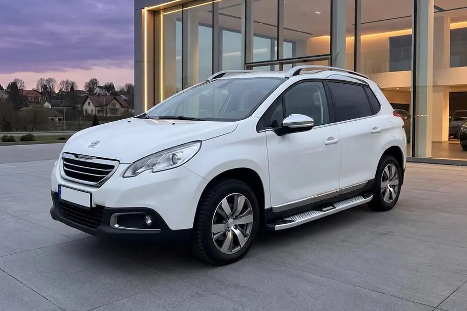 Peugeot 3008 2008–2016 Mevsim Grey bočné nášľapy (2 ks, hliník) Image