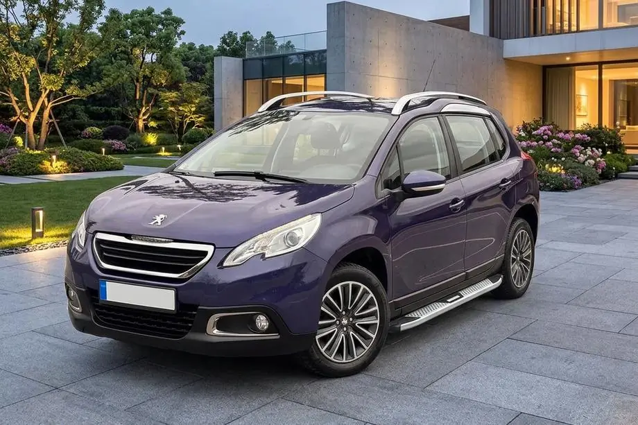 Peugeot 2008 2013–2019 Mevsim Grey bočné nášľapy (2 ks, hliník) Image