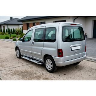 Mevsim Grey bočné nášľapy (2 ks, hliník) Peugeot Partner 1996–2008 fotografia 1