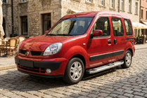 Renault Kangoo 1998–2008 Mevsim Grey bočné nášľapy (2 ks, hliník) fotografia 1