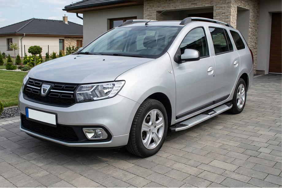 Renault Logan MCV 2013–2022 Mevsim Grey bočné nášľapy (2 ks, hliník) Image