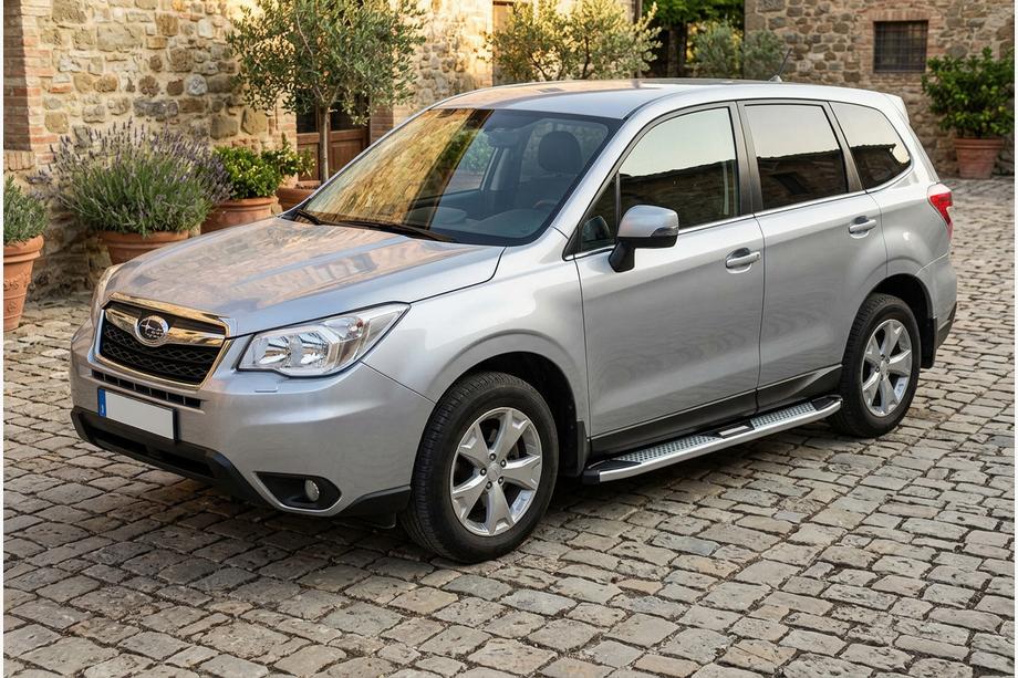 Subaru Forester 2013–2018 Mevsim Grey bočné nášľapy (2 ks, hliník) Image