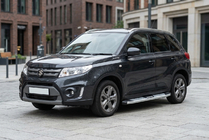 Suzuki Vitara 2015– Mevsim Grey bočné nášľapy (2 ks, hliník) fotografia 1